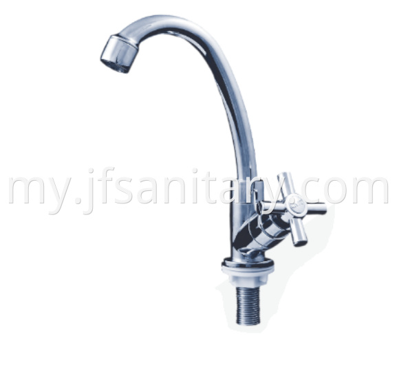 Abs Plastic Sink Tap With Chrome Plated